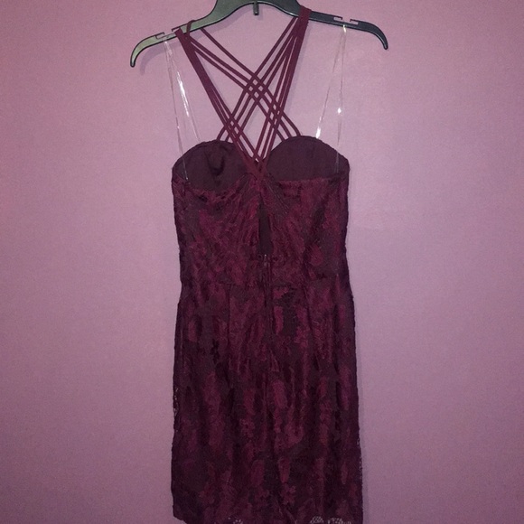 Burgundy tight fits size 5 - Picture 3 of 4